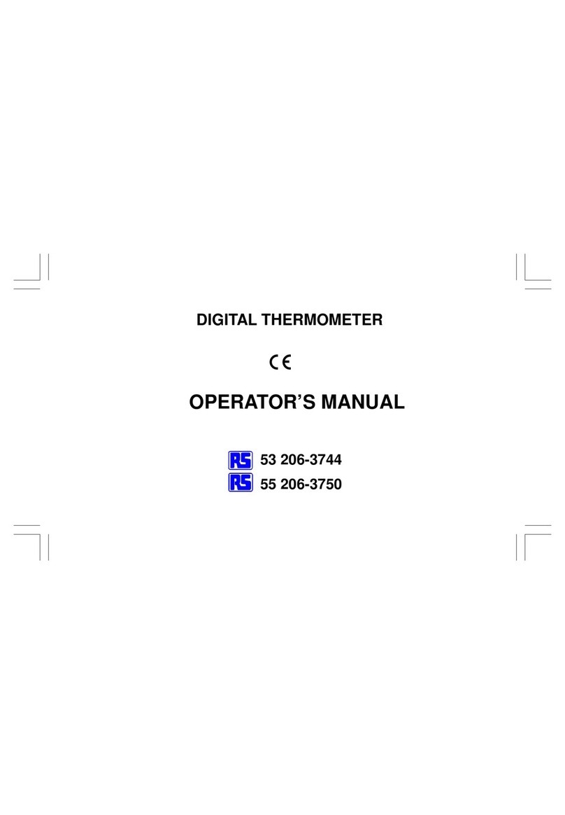 RS Components RS53 206-3744 User manual