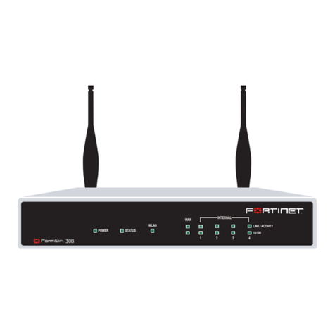 Fortinet FortiWifi-30B quick start guide