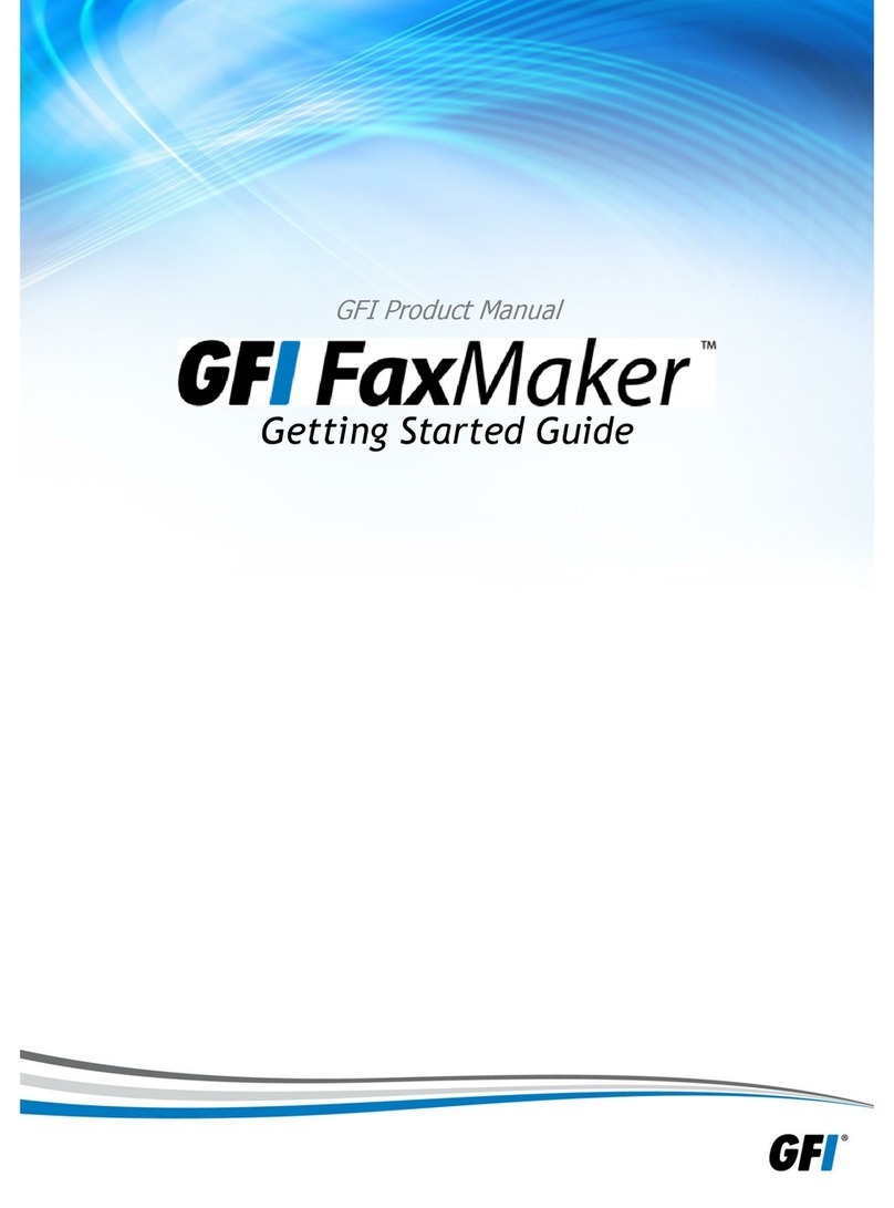GFI FaxMaker Getting started guide
