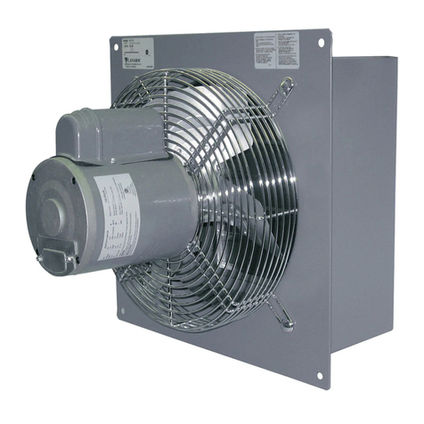 Canarm Standard exhaust fans instruction manual