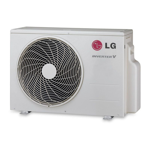 LG LAU090HYV Installation and operation manual