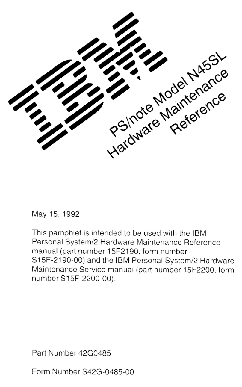 IBM N45SL Owner's manual