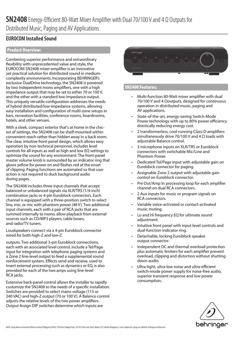 EUROCOM SN2408 manual