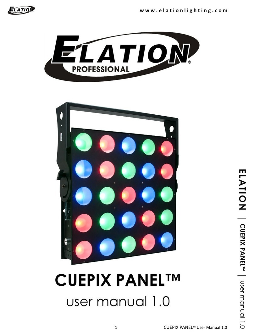 Elation CUEPIX PANEL user manual
