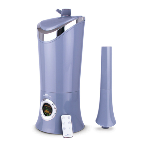 AIRINNOVATIONS Clean Mist Smart Humidifier User manual AIRINNOVATIONS Clean Mist Smart Humidifier User manual