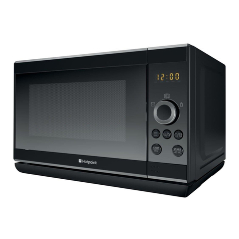 Hotpoint Microwave 20L operating instructions