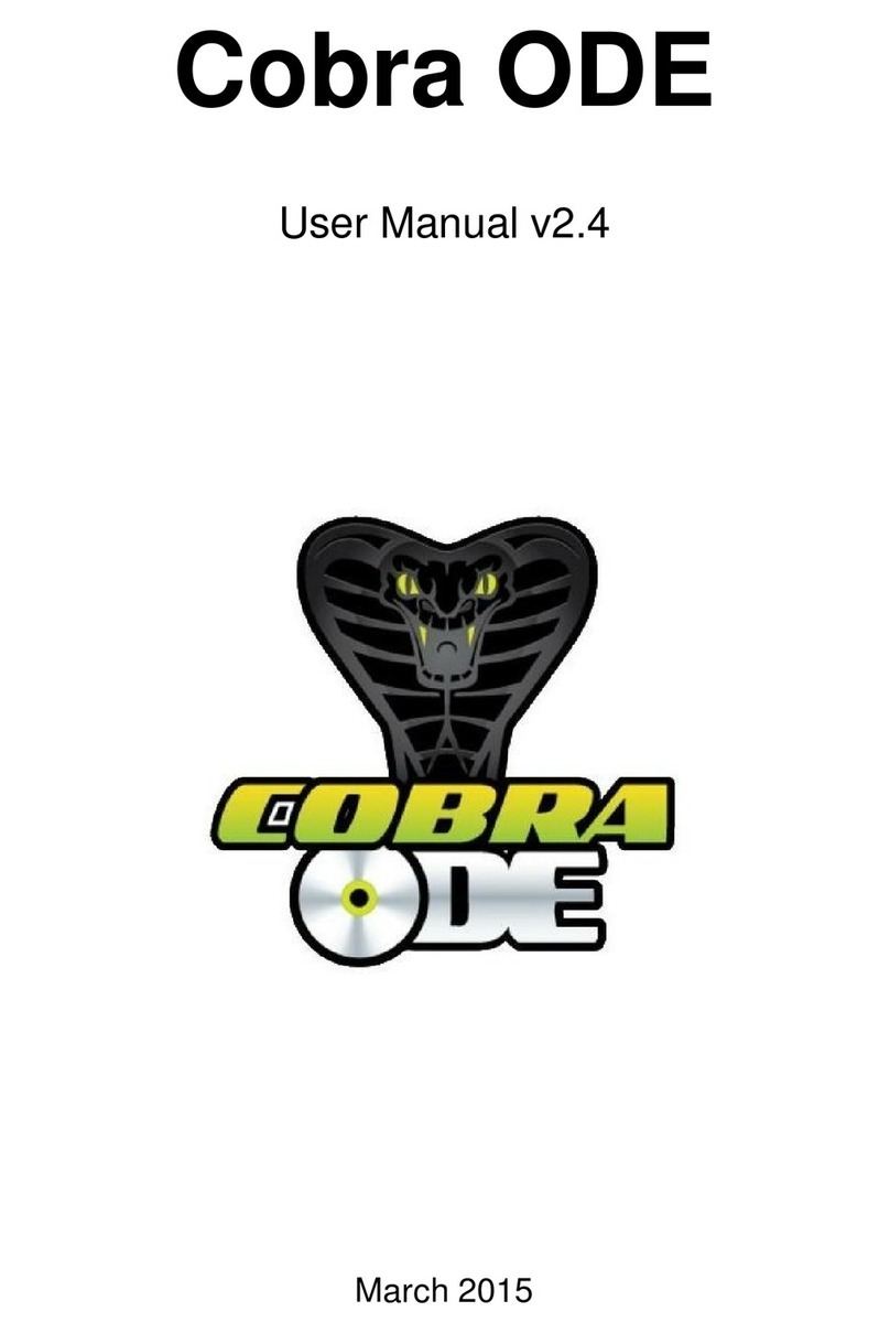 Cobra ODE user manual