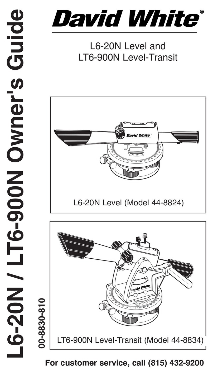 David White L6-20N owner's guide