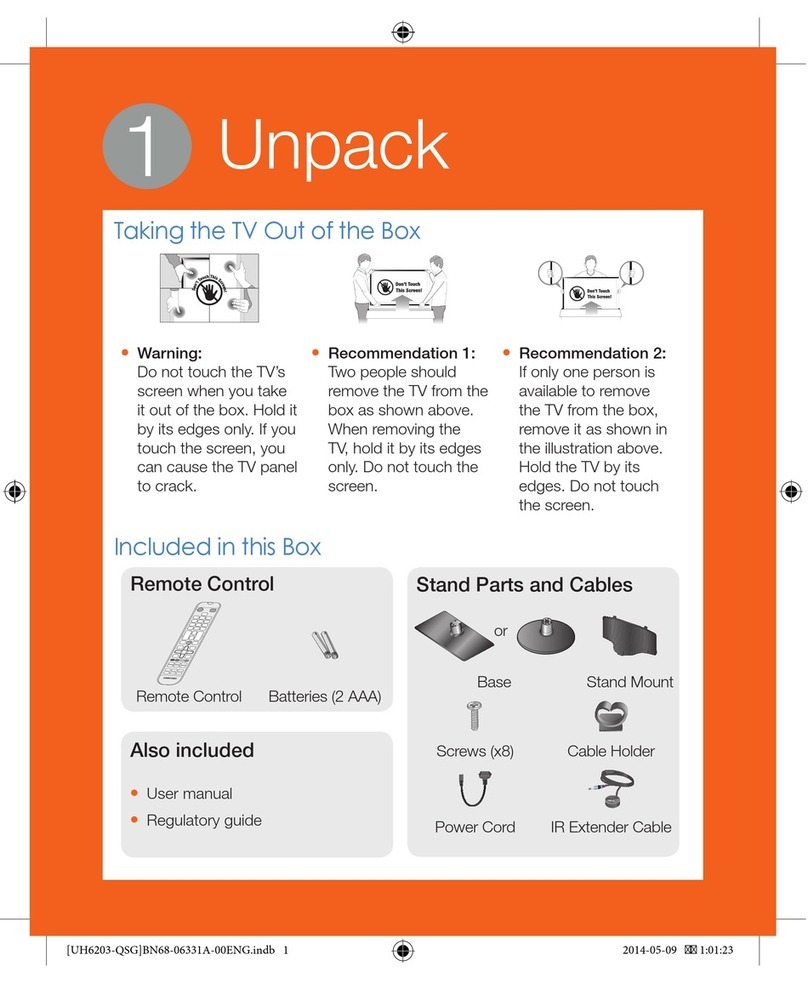 Samsung SMART TV User manual Samsung SMART TV User manual