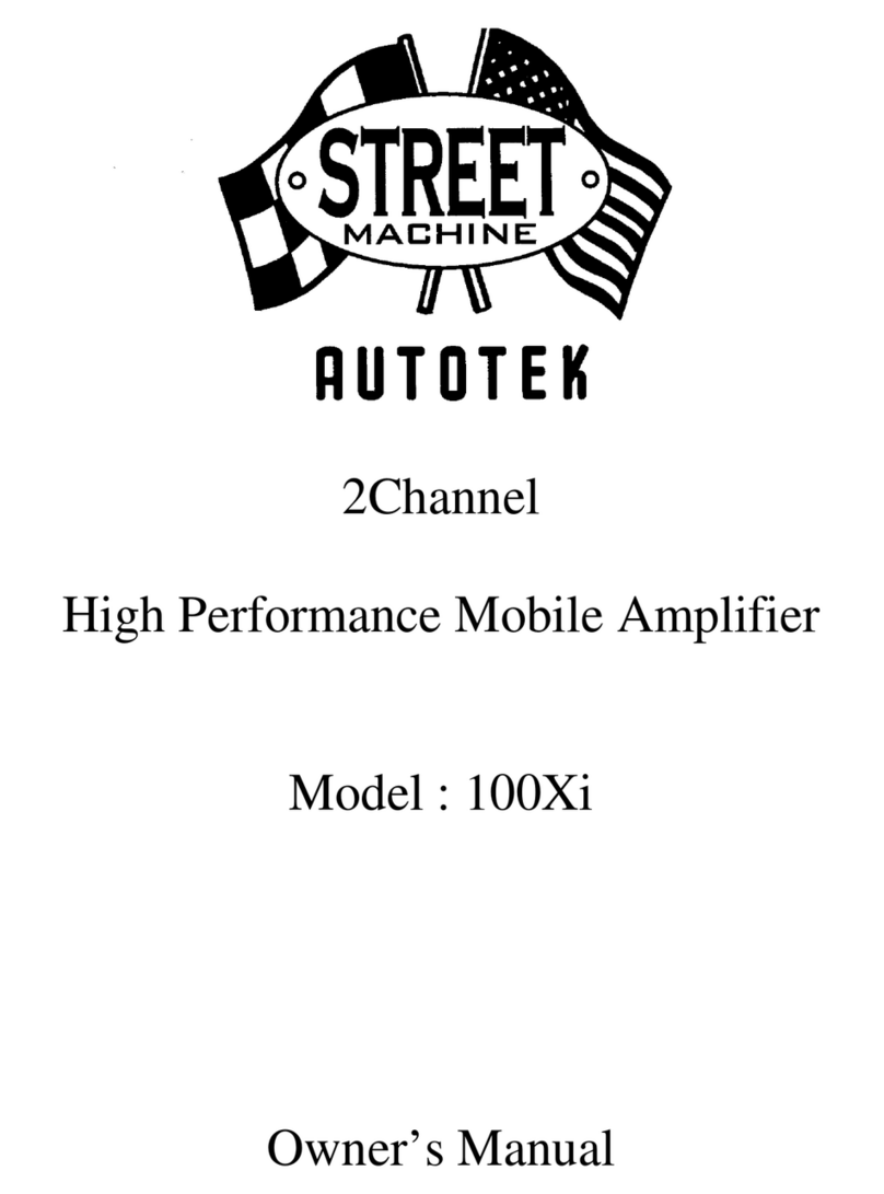 Street Machine 100Xi owner's manual