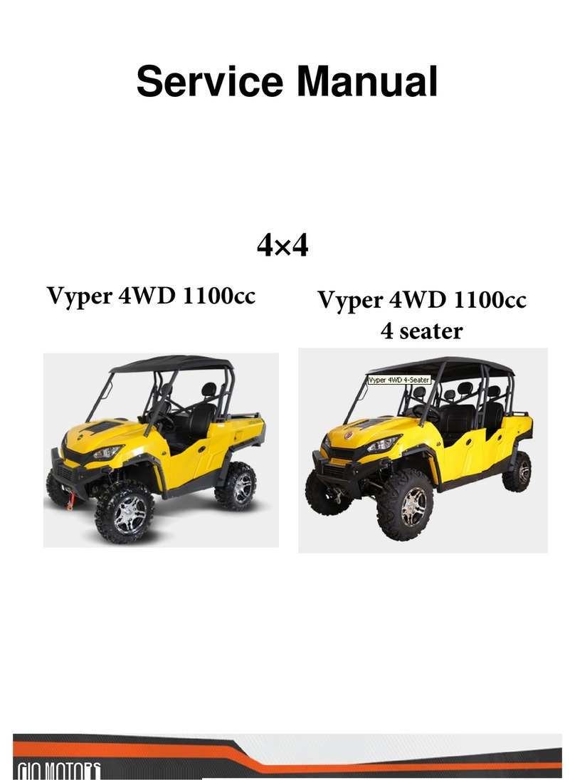 gio Vyper 4WD 1100cc XY1100UE Service manual