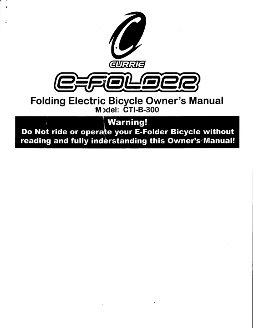 Currie tech E-FolderCTI-B-30 User manual