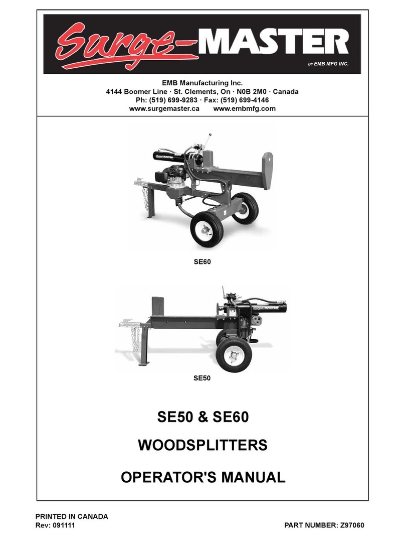 SURGEMASTER SE50 User manual