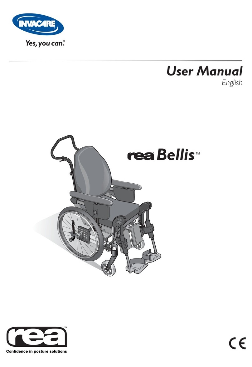 Invacare rea Bellis User manual