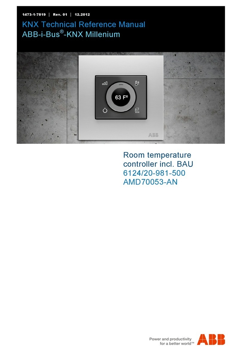 ABB -i-Bus-KNX Millenium Technical reference manual