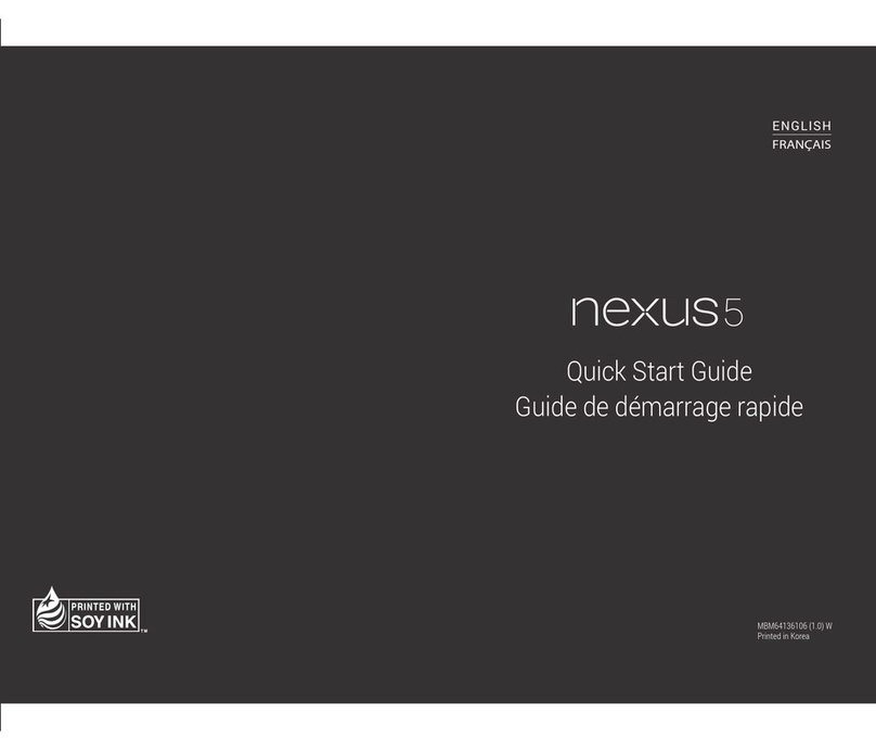 LG Nexus5 User manual