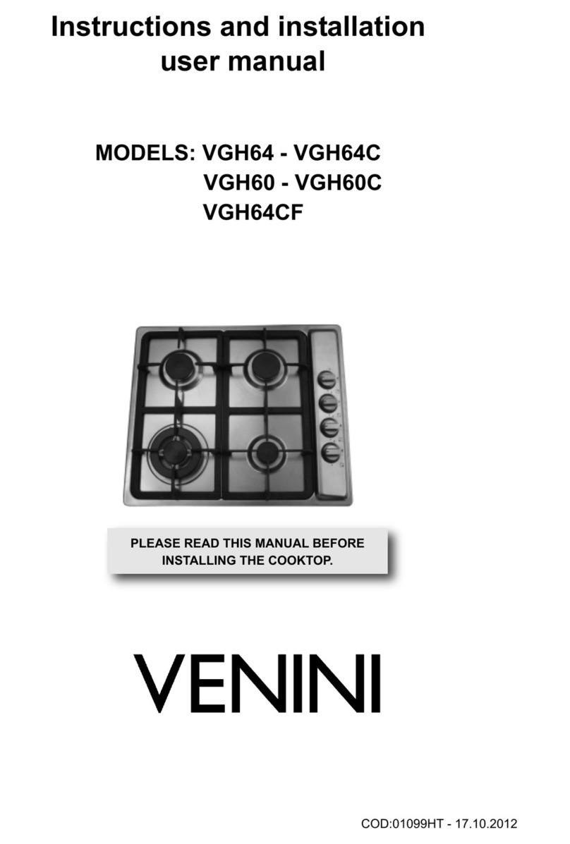 Venini VGH64 User manual