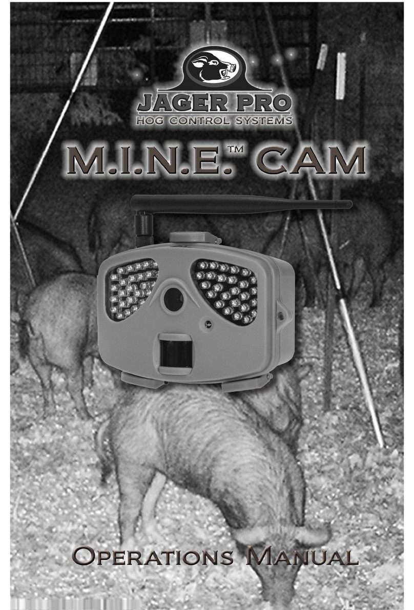 JAGER PRO M.I.N.E. CAM User manual