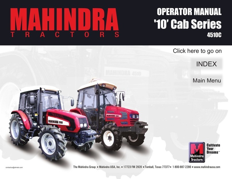 Mahindra 10 Cab Series 4510C Operator's manual