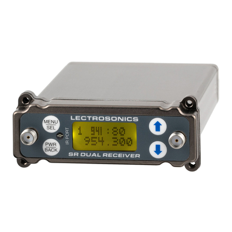 Lectrosonics SR Series User manual