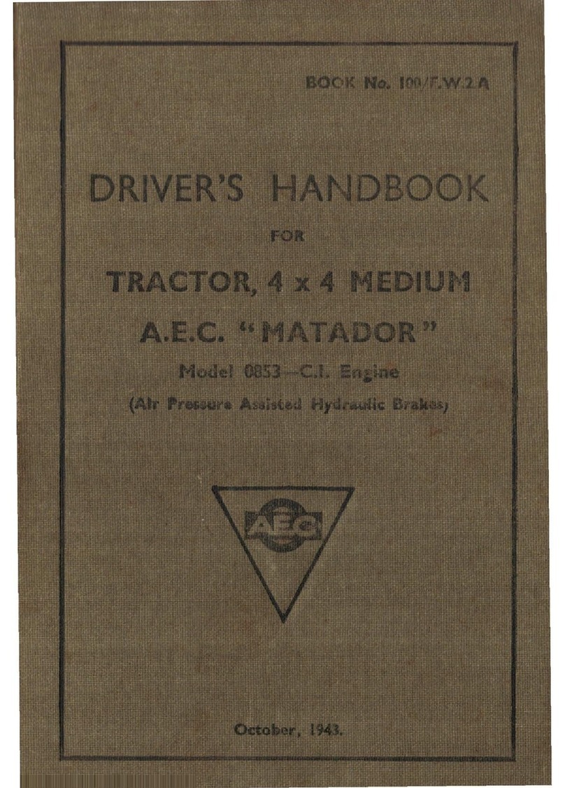 A.E.C. Matador 4 x 4 Medium 0853 Driver's handbook
