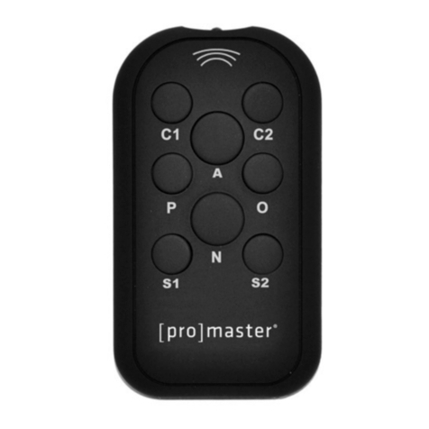 pro master Infrared Remote Shutter Release operating instructions