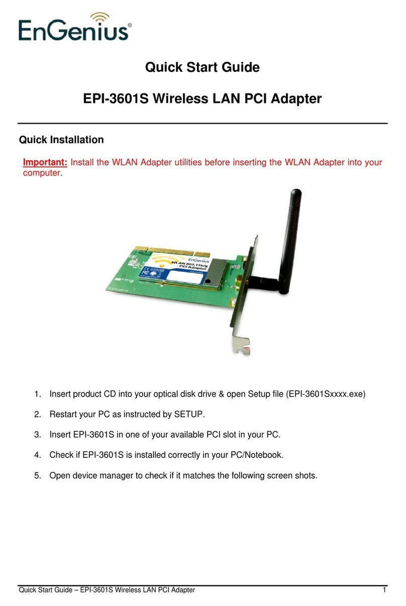 EnGenius EPI-3601S User manual
