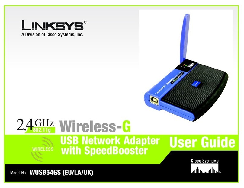 Linksys WUSB54GS EU User manual