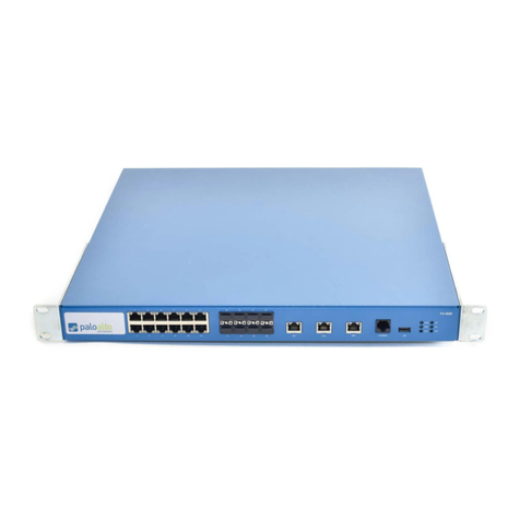 PaloAlto Networks PA-3020 Operating and maintenance manual