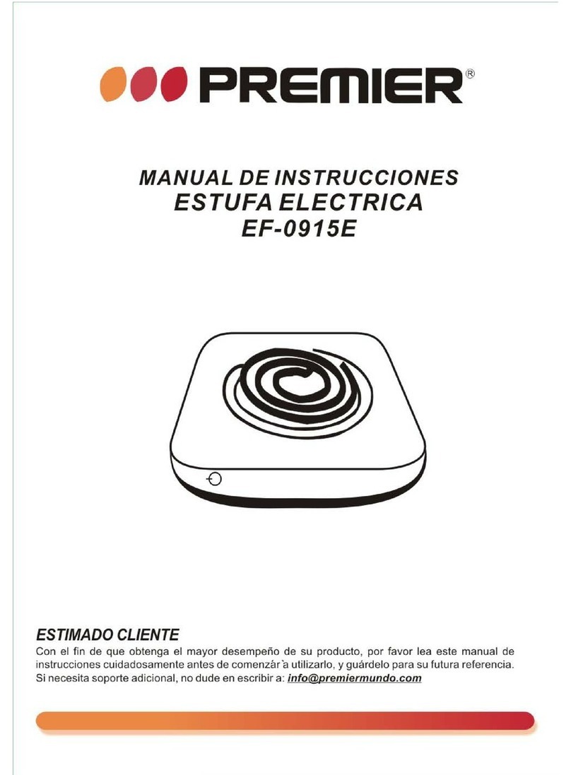 Premier EF-0915E instruction manual Premier EF-0915E instruction manual