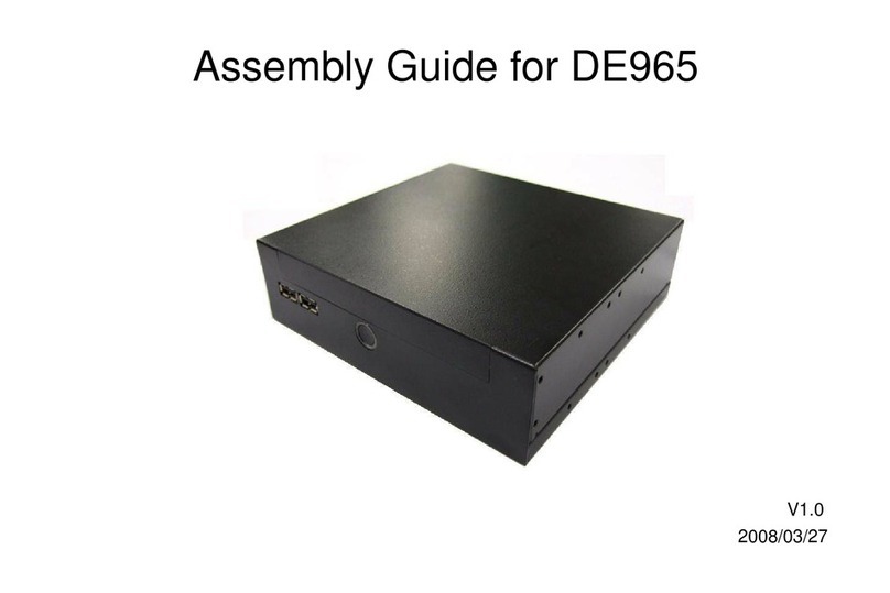 Canvys AOpen DE965 Assembly guide