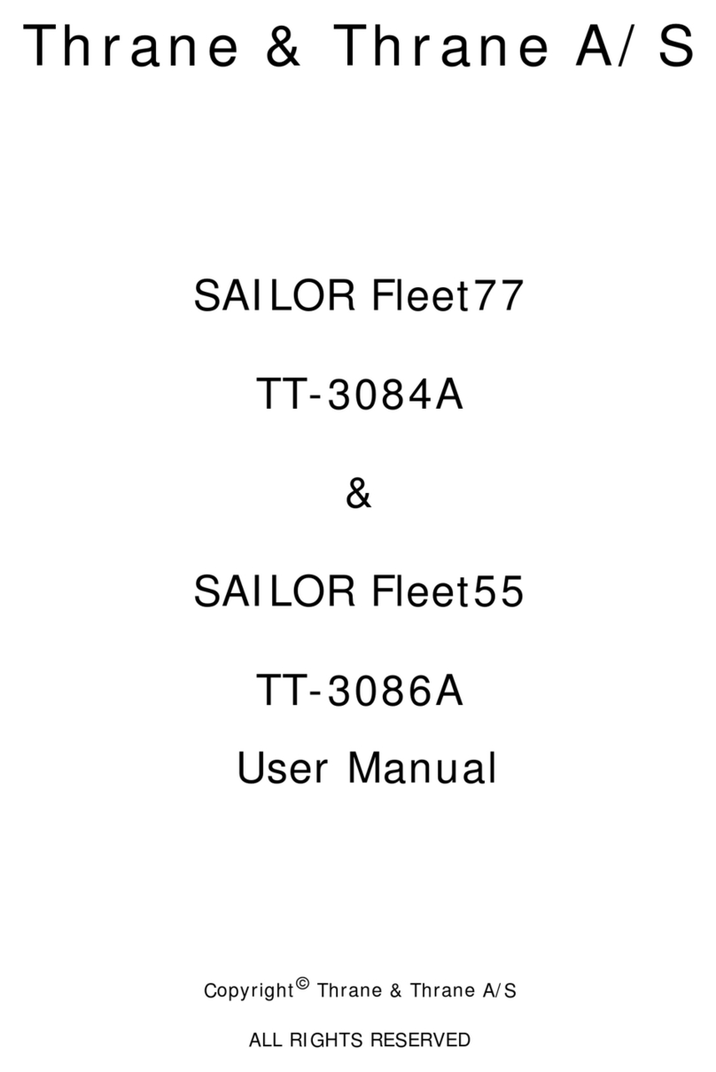 Thrane&Thrane TT-3084A Sailor Fleet77 user manual