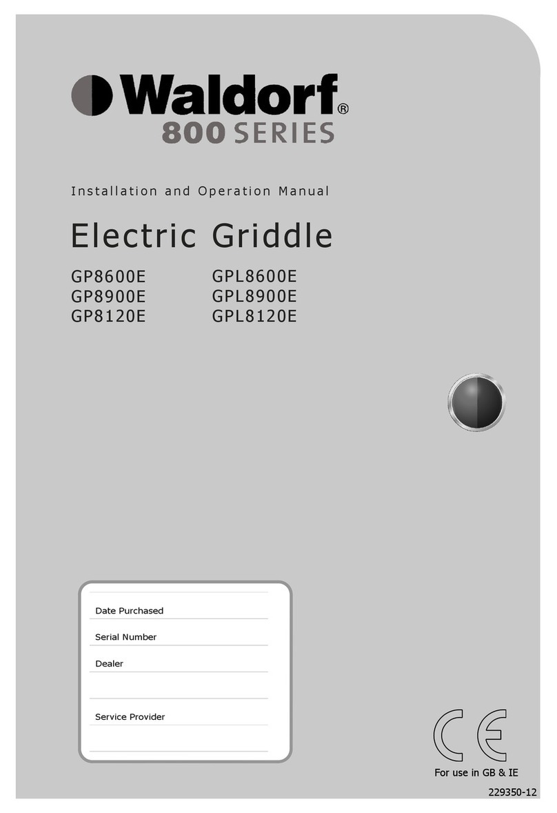 Waldorf GP8600E User manual