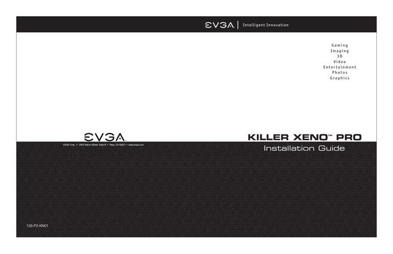 EVGA KILLER XENO PRO User manual