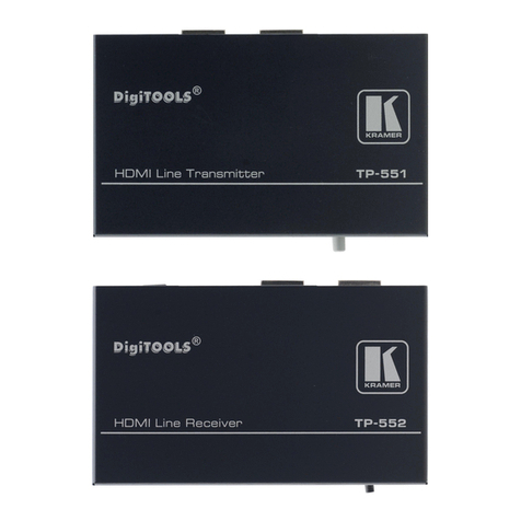 Kramer DigiTOOLS TP-551 User manual