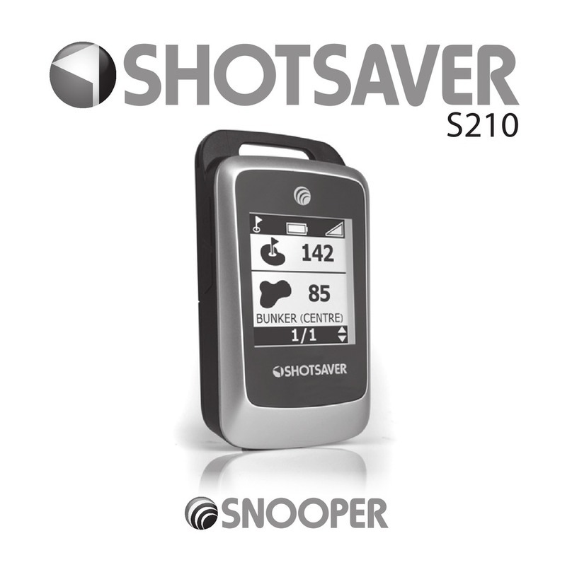 Snooper Shotsaver S210 user manual