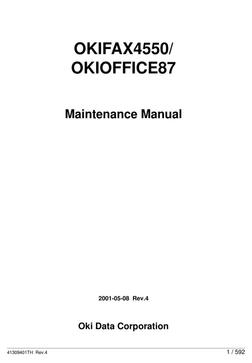 Oki OKIFAX4550 User manual