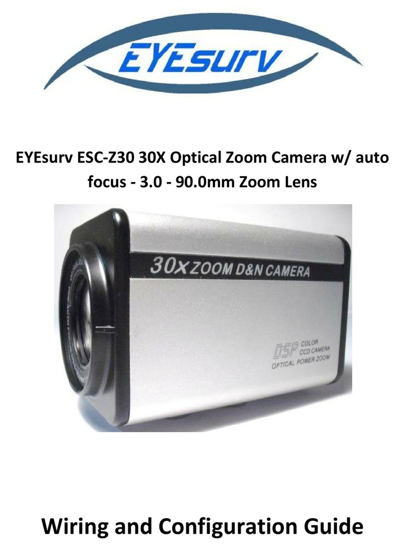EYEsurv ESC-Z30 Wiring guide