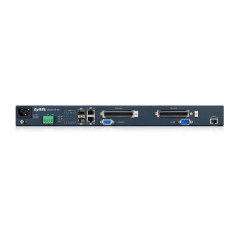 ZyXEL Communications VES1724-56 User manual ZyXEL Communications VES1724-56 User manual