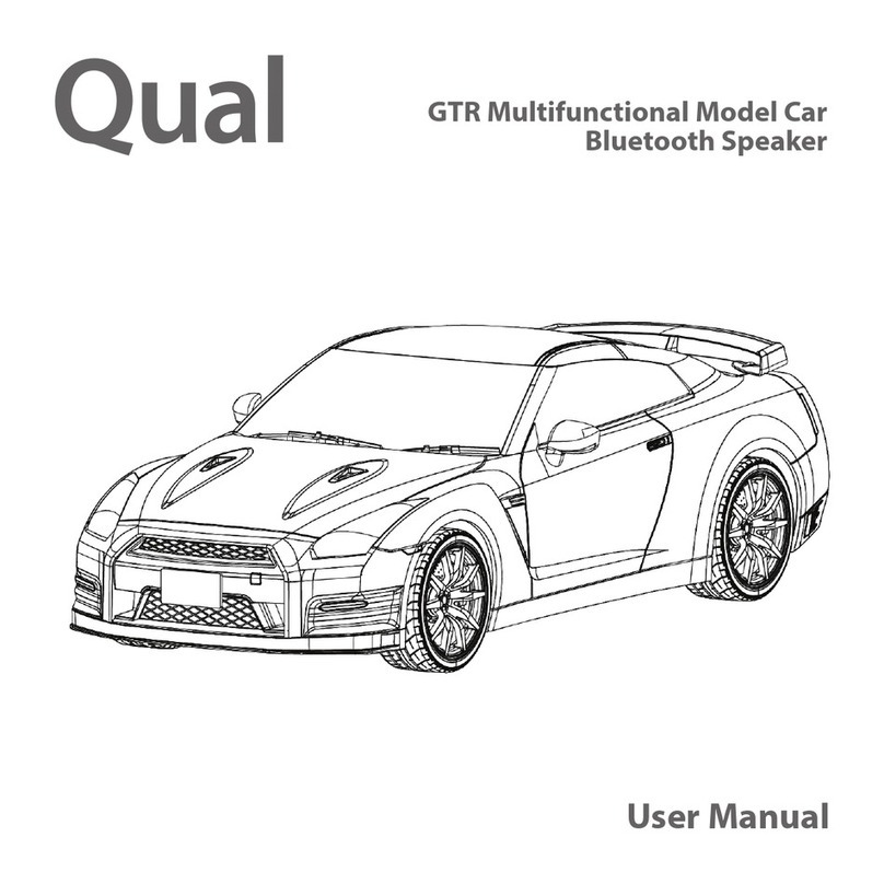 Qual GTR Multifunctional Model Car user manual