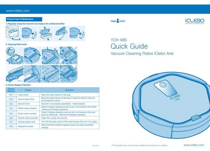 Iclebo YCR-M05 User manual