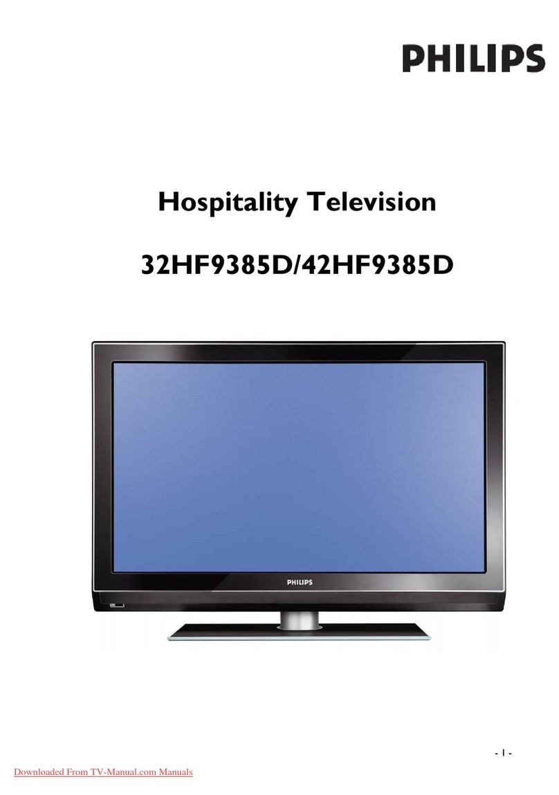 Philips 32HF9385D User manual