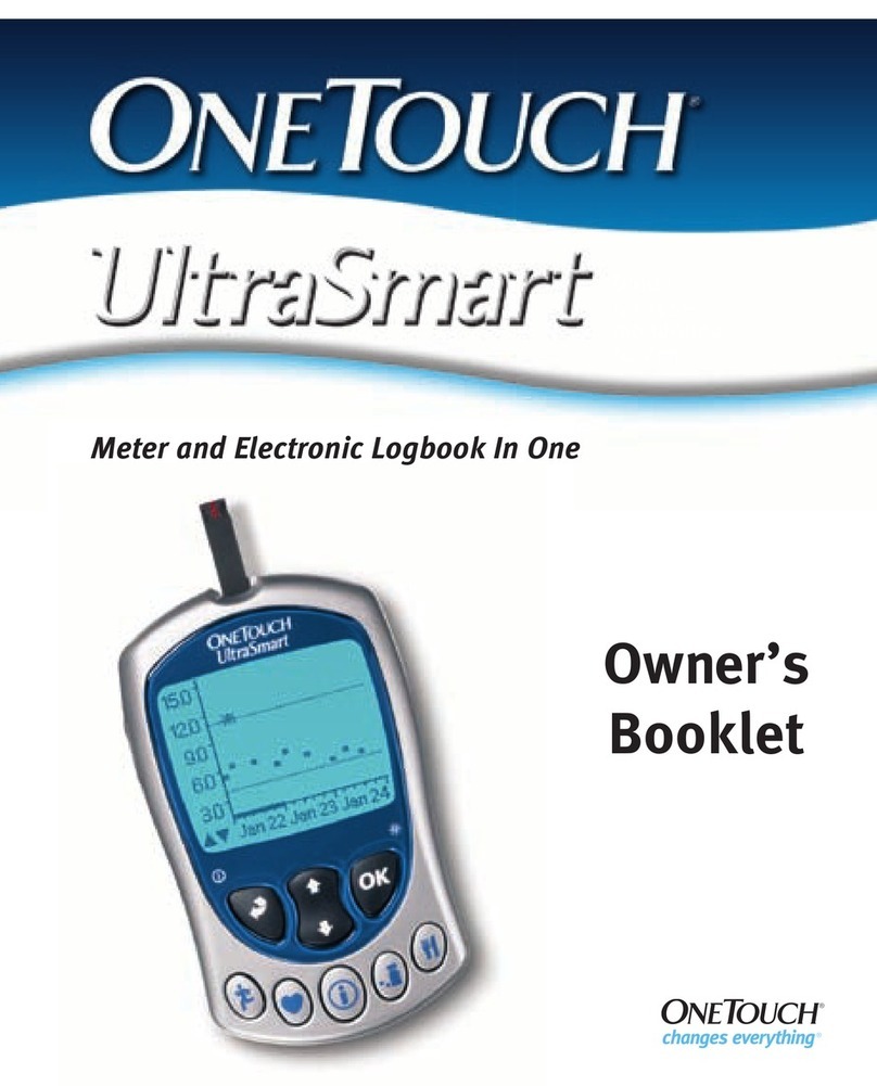 OneTouch ONETOUCH ULTRASMART owner's booklet