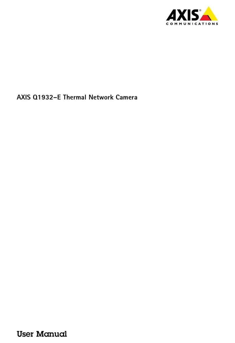 Axis Q1932-E User manual