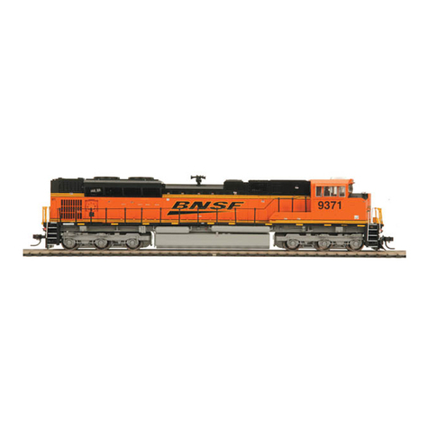 M.T.H. RailKing RKS SD70ACE Quick start guide