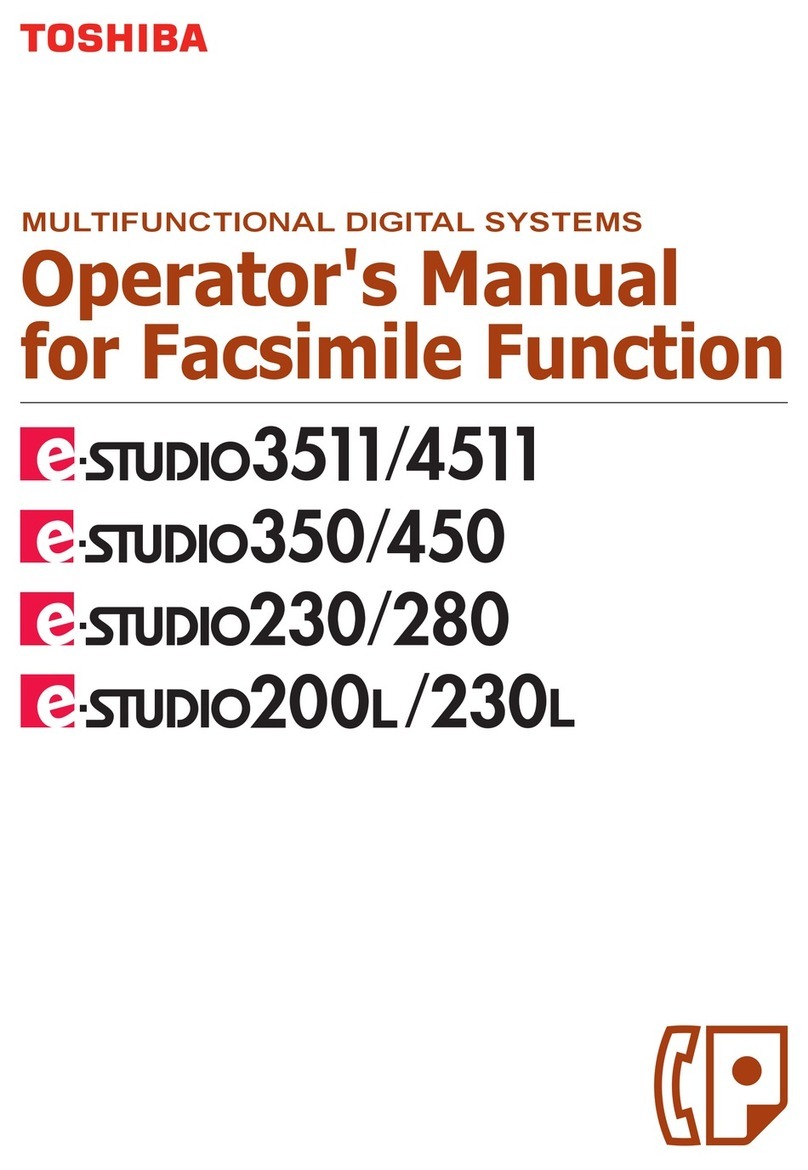 Toshiba E-STUDIO E-Studio 3511 User manual
