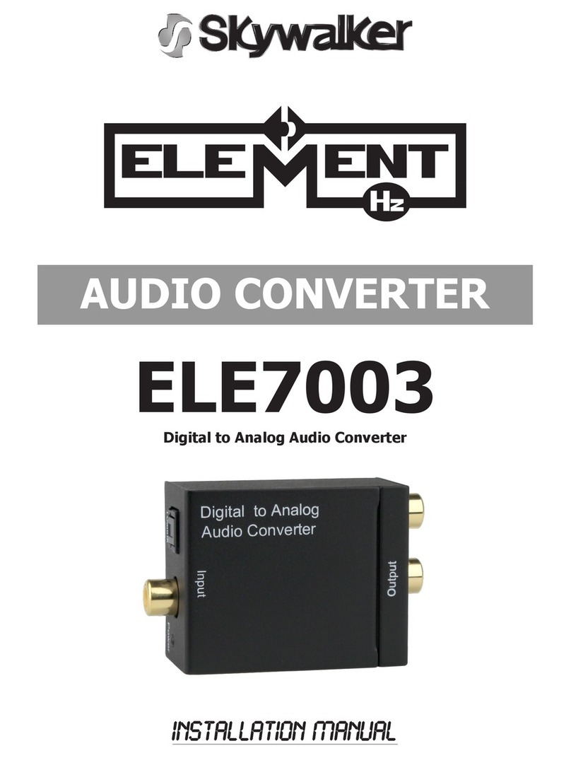 Skywalker Element Hz ELE7003 installation manual