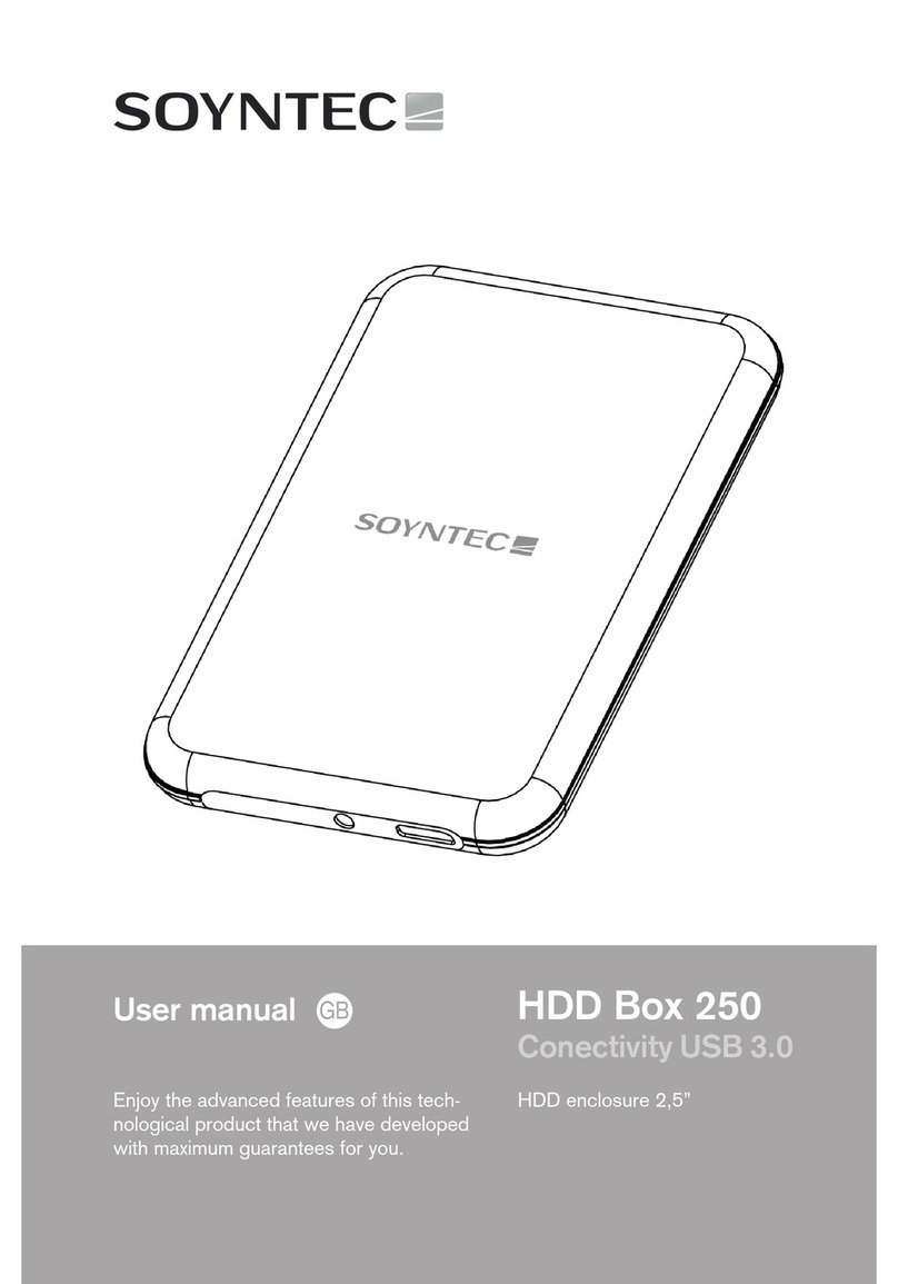 Soyntec HDD Box 250 user manual