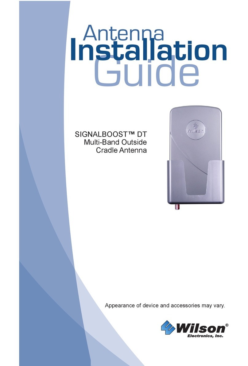 Wilson Electronics SignalBoost DT User manual Wilson Electronics SignalBoost DT User manual