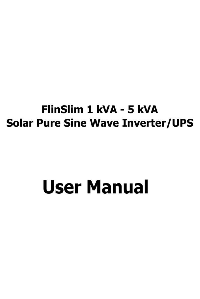 Flin Energy FlinSlim 1 kVA User manual